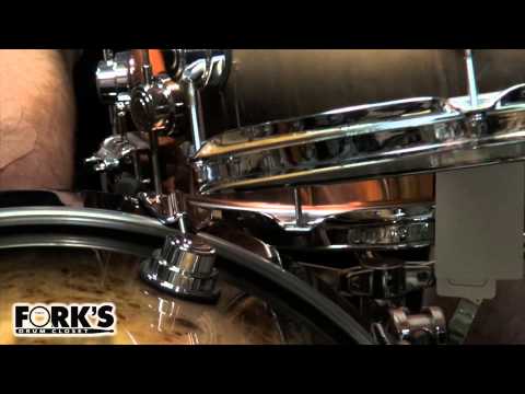 DW Collector's Maple/Mahogany Series in Exotic Mapa Burl Outer Candy Black Burst