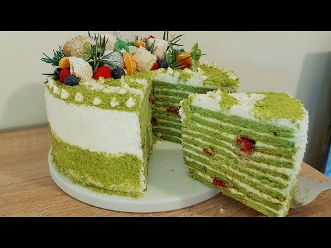 TORTA di SPINACI/TORTA RUSSA MEDOVIK/Медовик со шпинатом Medovik cu spanac/Medovik spinach cake