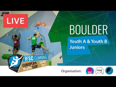 IFSC Bouldering - Qualifications - European Youth Cup - Soure (POR) 2018