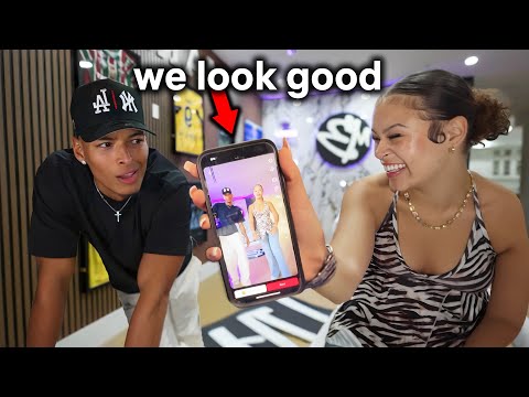 Yonna & Marlon Make TikToks Together