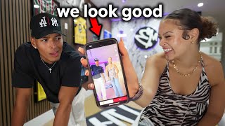 Yonna & Marlon Make TikToks Together