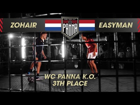 Zohair (NL) VS Jeand Doest (Easy Man) (NL) | SMALL FINAL, Panna Knock Out World Championships 2019