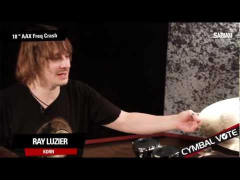 CYMBAL VOTE - Ray Luzier Reviews the 18" AAX Freq Crash