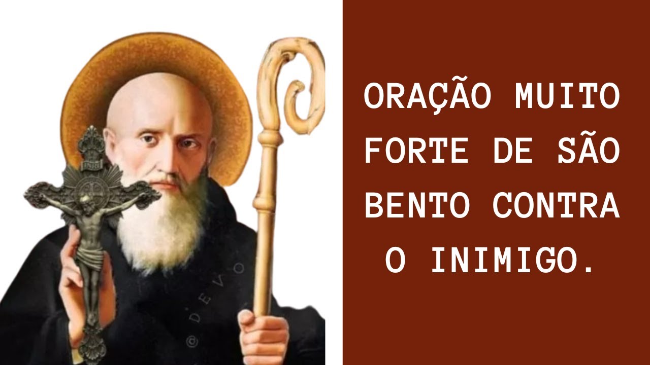Oração muito forte de São Bento contra o inimigo #oraçãopoderosa #sãobento #oraçãomuitoforte #ore