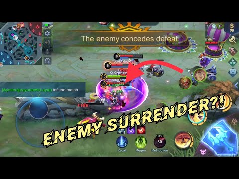 MLBB|Fanny 1vs4?! Enemy surren?!|KXML