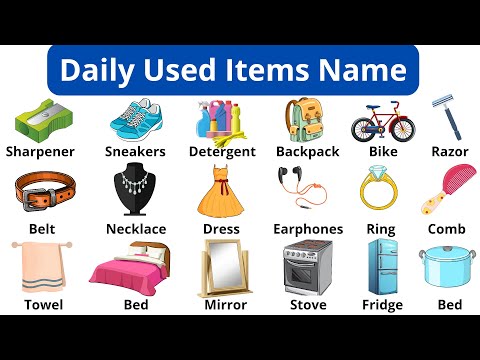 100 Daily Use English Words 🏠📱 Learn Easy Vocabulary for Everyday Life