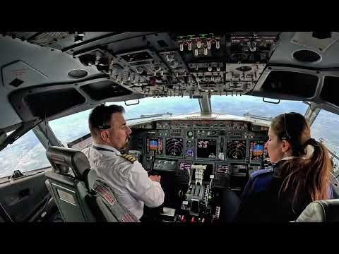 Boeing 737 Stunning Takeoff  Cockpit View | The Daily Life of an Airline Pilot | GoPro 12