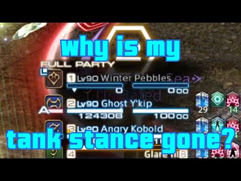 Tank stance issues | FFXIV