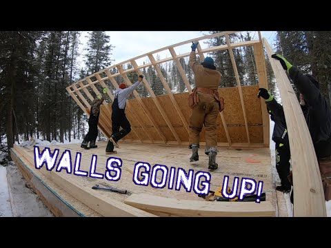 Framing In Remote Alaska | Our Off Grid CABIN BUILD