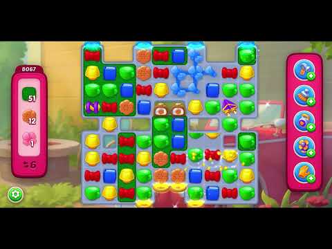 Homescapes super hard level 8067 walkthrough 2025