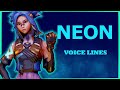 VALORANT // NEON VOICE LINES