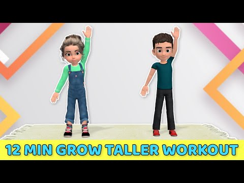 12-MINUTE KIDS WORKOUT TO GROW TALLER – NO REPEATS