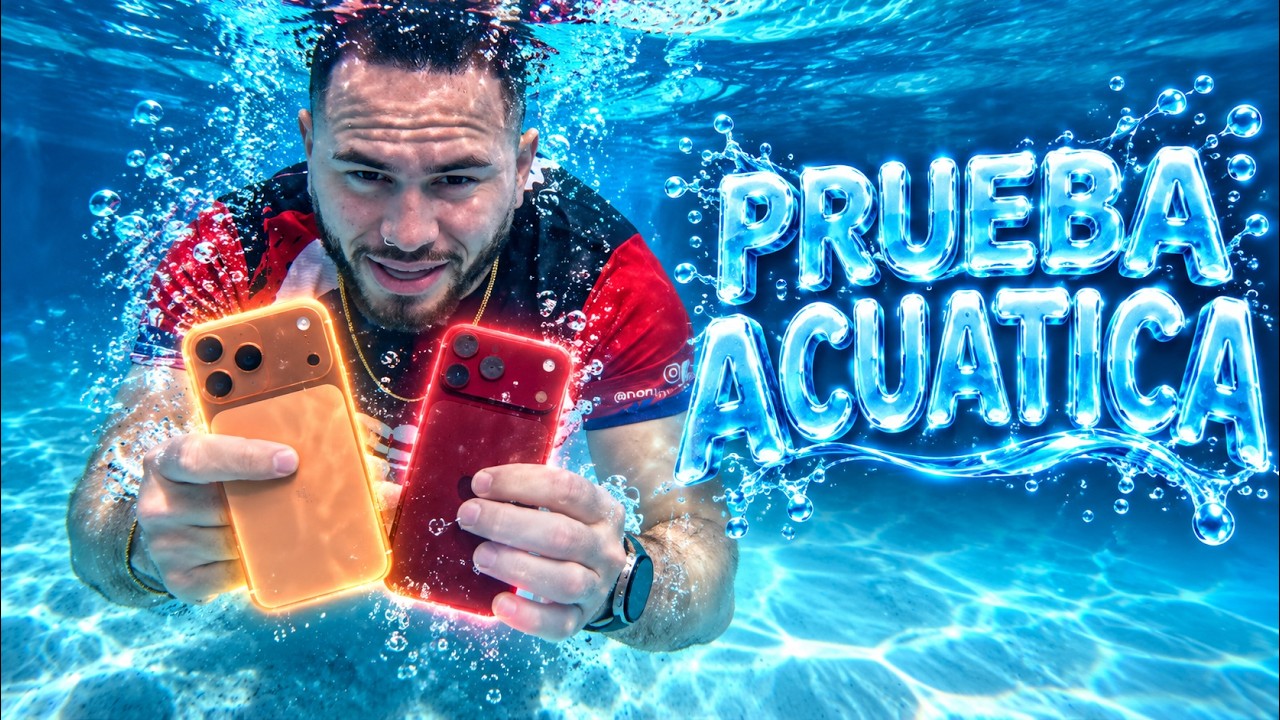 iPhone 18 Pro Max PRUEBA EXTREMA BAJO AGUA!