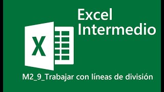 9 Trabajar con líneas de división
