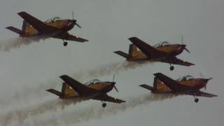 preview picture of video 'Red Checkers Aerobatics, RNZAF Whenuapai Open Day, 21 Mar 09'