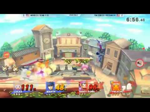 Shine 2016 Smash 4 Doubles - PG | ESAM & TSM ZeRo Vs. SS | Mr. E & Mekos - SSB4 Losers Finals