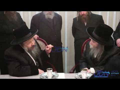 Bobov45 Rebbe Visits Erlau Rebbe In Flatbush - Shvat 5783