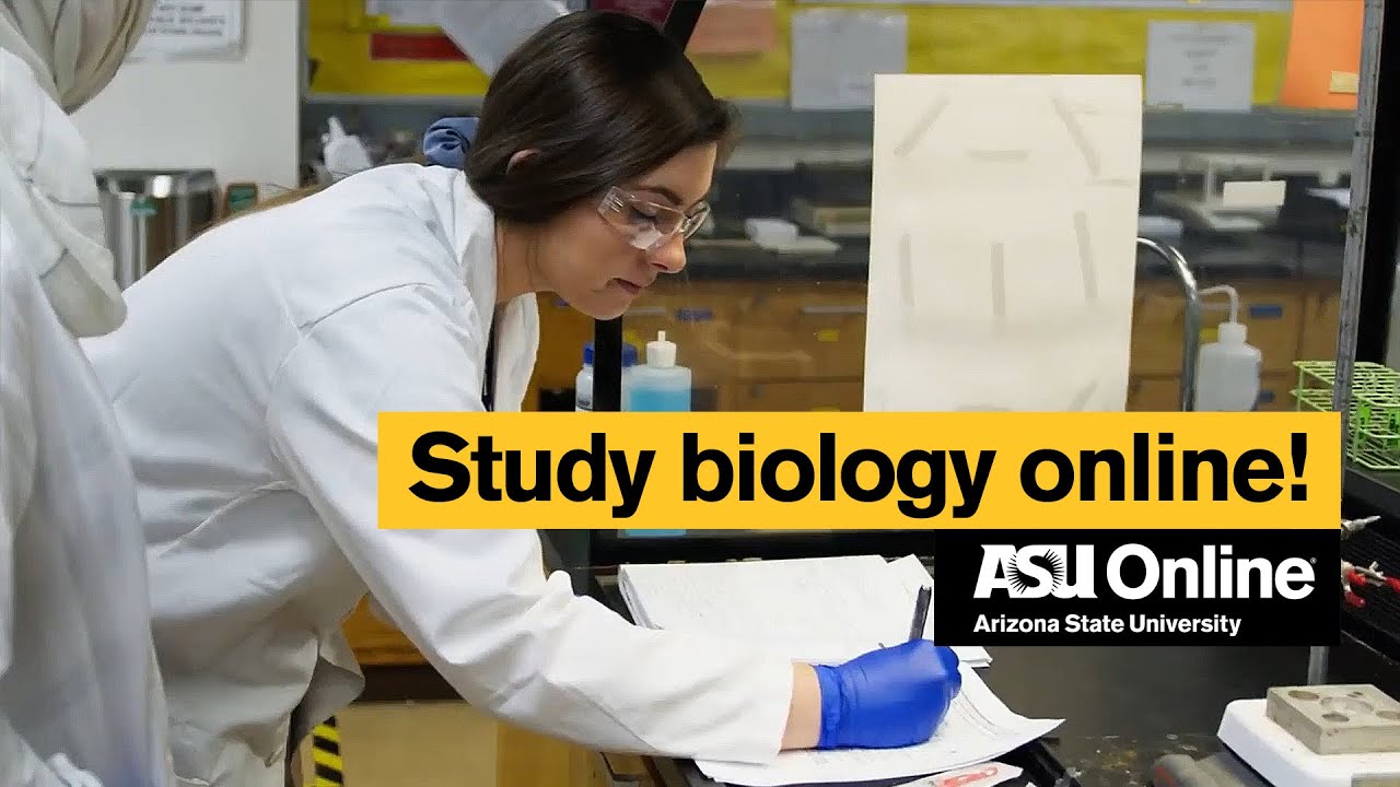 Discover your path in biological sciences at ASU Online