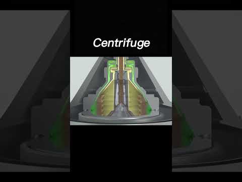 High-definition demonstration of centrifuge mechanical animation.