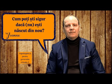 Bebe Ciaușu: Cum poți ști sigur că (nu) ești născut din nou? - 7 semne