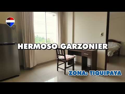 ACOGEDOR DEPARTAMENTO EN ALQUILER, CALLE JULIO RODRIGUEZ - ZONA TIQUIPAYA, COCHABAMBA