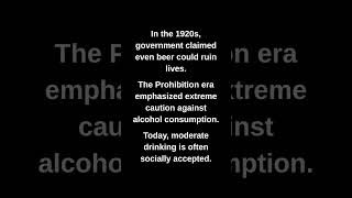 In the 1920s, government claimed even beer could ruin lives.
