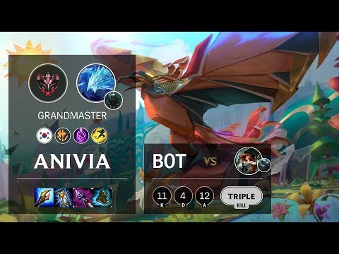 Anivia Bot vs Miss Fortune - KR Grandmaster Patch 10.4