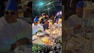 le père de Davido, Dangote et Ademola Adeleke au mariage  #uncleademolaadeleke #osun #gouverneur