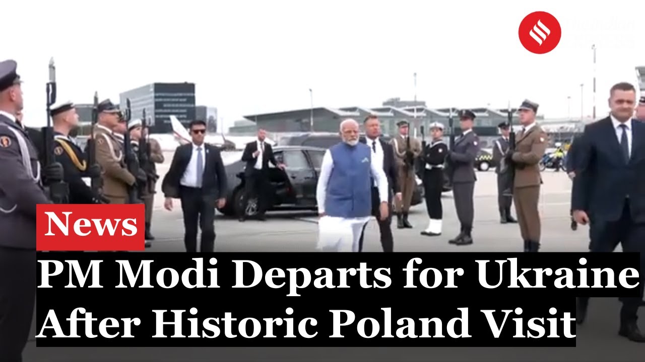 PM Modi Heads to Ukraine Following Landmark Visit to Poland