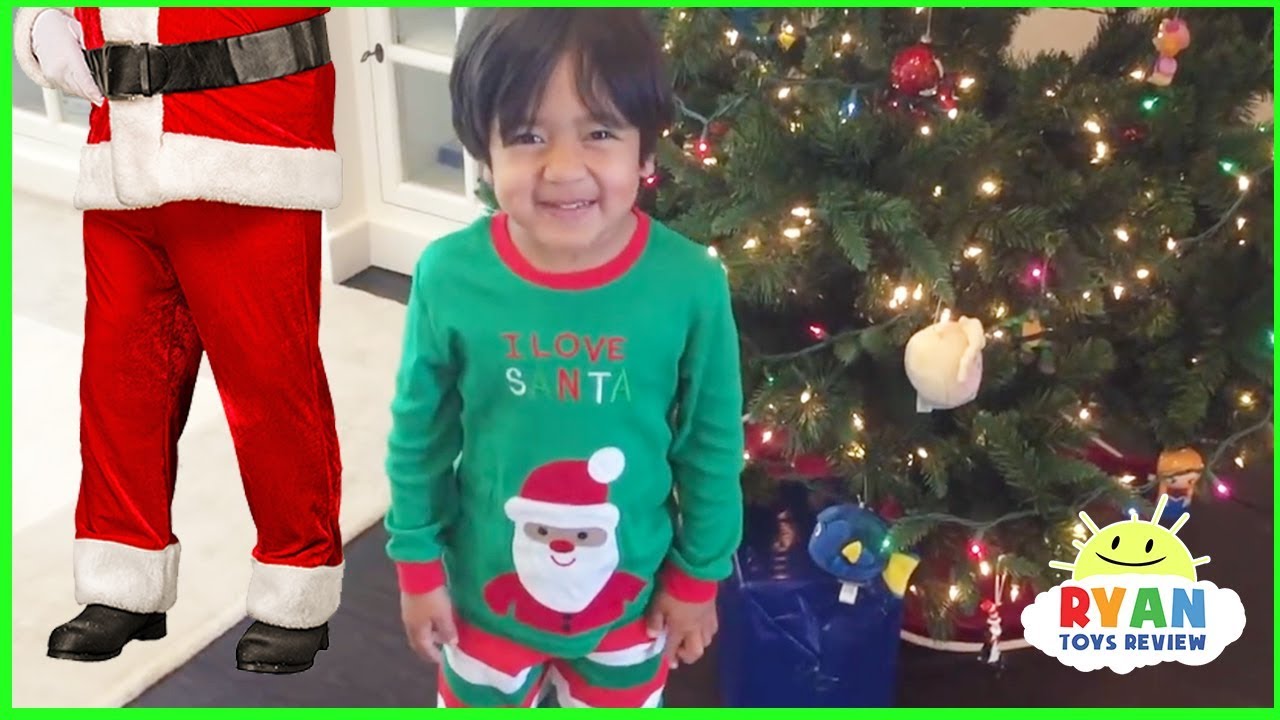 Ryan Pretend Play Opening Christmas Presents Early!!!! - YouTube