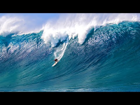 BIG WAVE SURFING COMPILATION  ** BALLS TO THE WALL ** 2017