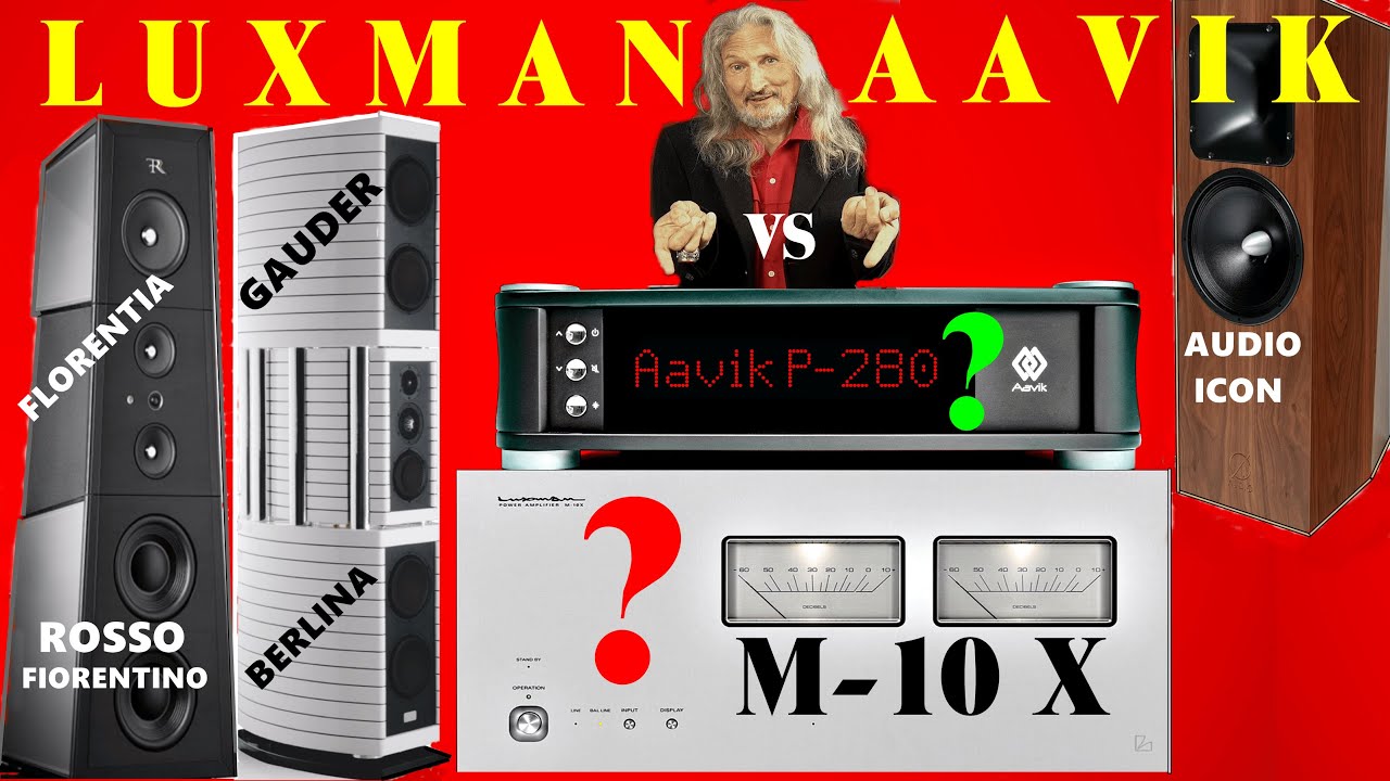 LUXMAN M-10X vs AAVIK P280 im Finale gegen Jadis (+Gauder+Icon+Rosso) #hiendaudio #bangkokthailand