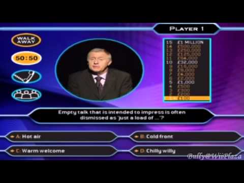 who wants to be a millionaire wii 2nd edition
