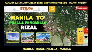 preview picture of video 'MANILA TO PILILLA WINDMILL RIZAL | PHBIKERS | MOUNTAINBIKE'