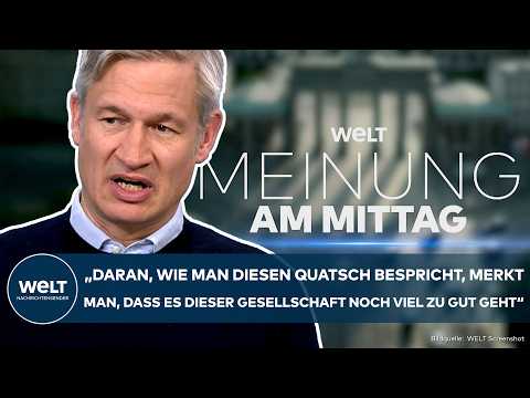 Video Thumbnail: BUNDESTAGSWAHL: "Sechs Prozent für kommunistischen Müll?!" - Ulf Poschardt fassungslos über Umfragen