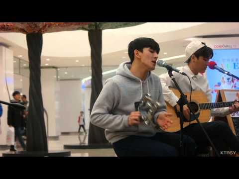 150307 잔나비 - 고백 (뜨거운감자) (Cover) (버스킹 @코엑스몰 라이브플라자)