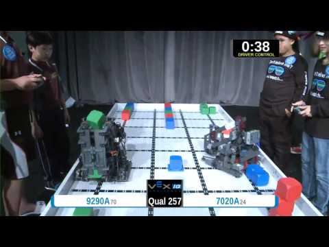 2015 VEXIQ Elem Q257 -  (9290A 7020A) 42 - VEX-IQ Elementary School-VEX Worlds 2015