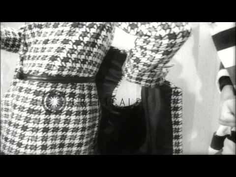 In Paris, the House of Torrente shows fall and winter fashions which include even...HD Stock Footage