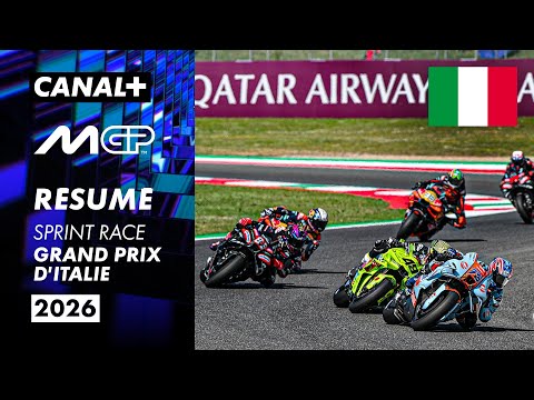 Le résumé de la course sprint du Grand Prix d'Italie 2026 - MotoGP