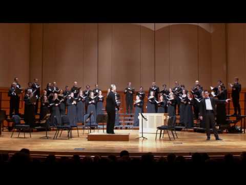 Conductor Catherine Sailer - DU Lamont Chorale - "I'll Be On My Way" (Shawn Kirchner)