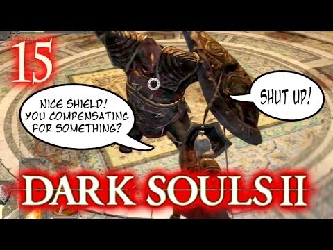 Dark Souls 2 Gameplay - Dragonriderr Boss - Walkthrough Part 15