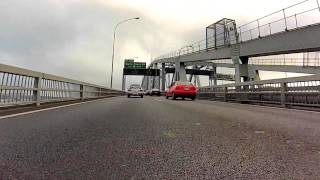 preview picture of video 'An ant crossing the Auckland Harbour Bridge on a skateboard'