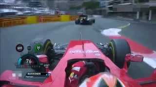 preview picture of video 'F1 2014 Monaco - Onboard Laps with Kimi Raikkönen'