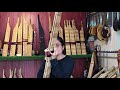 Thai Khaen Bamboo Silver Reed Isan Lao Mouth Organ Kan 8 Am