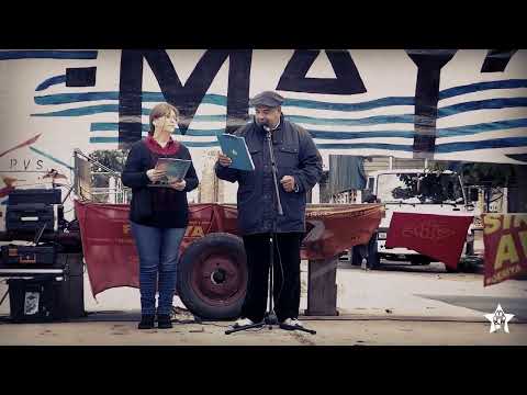 Proclama de la Coordinación Estudiantil AntiEspecista - 1ero de Mayo, 2018. La Paz, Canelones 