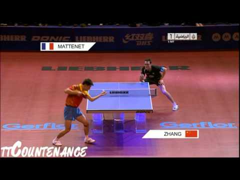 World Cup: Zhang Jike-Adrien Mattenet