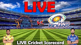 MI vs CSK: LIVE Cricket Scorecard | IPL 2020 - 41th Match | Mumbai vs Chennai
