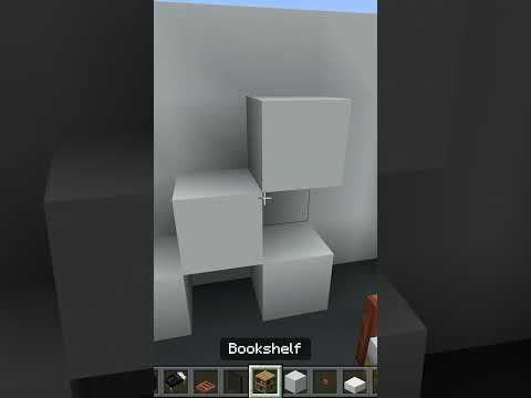 Jengalow - Interior decoration of house in Minecraft #shorts