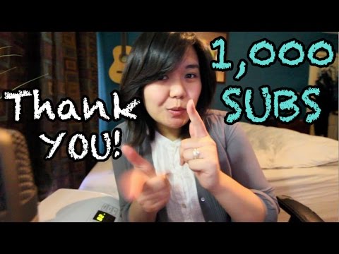 THANK YOU - 1,000 SUBSCRIBERS SPECIAL || Set-up tour!