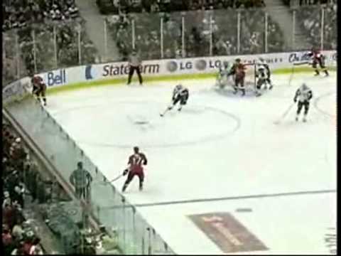 Bell goal 1/2 vs Sabres (03/17/09)